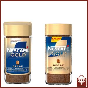 پودر قهوه فوری دیکف نسکافه گلد 100 گرمی – دو مدل سوئیسی و اسپانیایی | Nescafe Gold Decaf