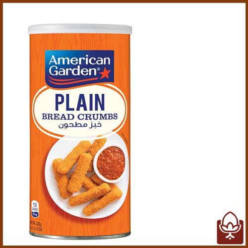 پودر سوخاری آمریکن گاردن در 2 مدل 425 گرمی ساده و پنیری | تردکننده حرفهای برای سرخکردنیها