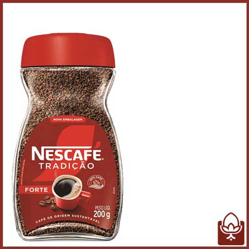 قهوه فوری نسکافه ترادیکائو فورته 200 گرمی | Nescafé Tradicao Forte قهوه تلخ و غلیظ نسکافه اصل