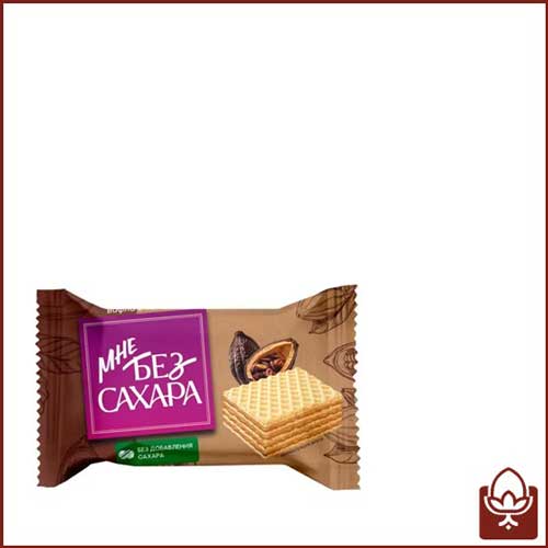 ویفر بدون قند روسی آکوند در 2 طعم شیری و شکلاتی | Akond Sugar Free Wafers